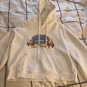 Cropped California hoodie